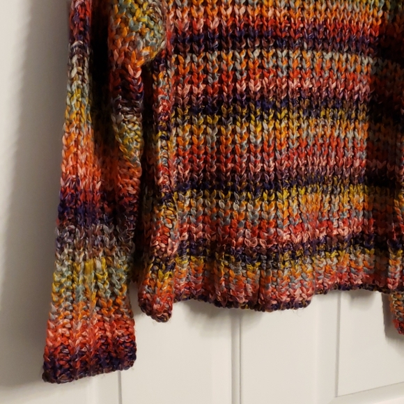 Altar'd State Multicolor Stripe Sweater - Picture 4 of 6